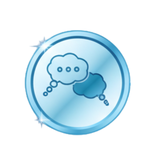 Ikon konsultasi ramah